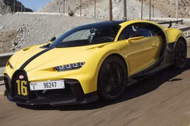 Bugatti Chiron Pur Sport vẫn đang được thử nghiệm tại Dubai