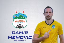 HAGL ấn định tương lai của trung vệ Damir Memovic