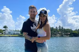 Siêu sao Messi nghỉ mát cùng gia đình