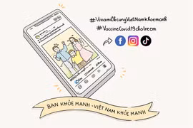 Mong muốn cuộc sống khỏe mạnh của trẻ trong mùa dịch qua góc nhìn hội họa