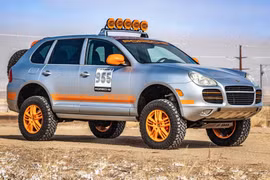 Porsche Cayenne 2005 được độ theo xe đua giải Transsyberia Rally