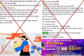 Công an Hà Nội cảnh báo về ứng dụng "giật" đơn hàng online