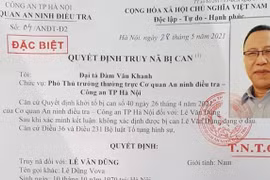 Khởi tố đối tượng giúp Lê Dũng Vova lẩn trốn