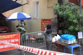 Thanh Xuân (Hà Nội): Kiểm soát chặt tại các ổ dịch Covid-19