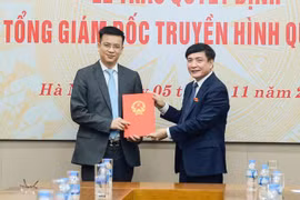 Nhà báo Lê Quang Minh được bổ nhiệm làm Tổng Giám đốc Truyền hình Quốc hội Việt Nam