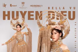“Việt Nam - Rừng vàng biển bạc” của NTK Việt Hùng đoạt giải tại đấu trường Quốc tế