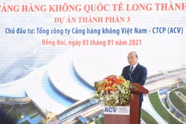 Thủ tướng Nguyễn Xuân Phúc: Dự án sân bay Long Thành phải chất lượng hàng đầu, không thất thoát,lãng phí, tiêu cực