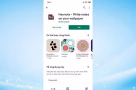 Mẹo biến hình nền màn hình chính thành ghi chú trên điện thoại Android