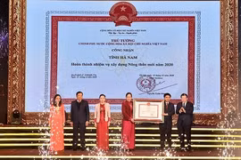 Hà Nam hoàn thành nhiệm vụ xây dựng nông thôn mới năm 2020