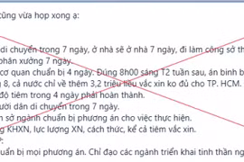 Sẽ xử lý nghiêm đối tượng đăng thông tin Hà Nội cấm người dân ra đường trong 7 ngày