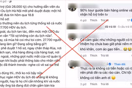 Thông tin Sở Du lịch Hà Nội mới phê duyệt được 1 hồ sơ hỗ trợ hướng dẫn viên là sai sự thật