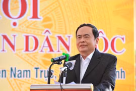 Phó Chủ tịch Thường trực Quốc hội Trần Thanh Mẫn dự Ngày hội Đại Đoàn kết toàn dân tộc tại Nam Định