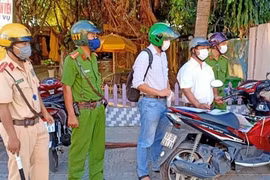 Người không đeo khẩu trang khi tham gia giao thông sẽ bị xử lý nghiêm