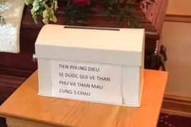 Thông tin tiền phúng điếu trong tang lễ NS Vân Quang Long tại Mỹ gây bất ngờ