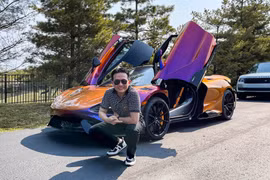 Khám phá siêu xe McLaren 765LT sở hữu màu sơn đặc biệt của thành viên Gia Lai Team