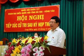 Cử tri đặc biệt đánh giá cao nội dung chất vấn và trả lời chất vấn
