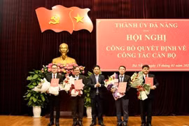 Đà Nẵng điều động, bổ nhiệm nhiều cán bộ chủ chốt