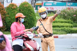 TP. HCM: Phạt 588 trường hợp lưu thông vi phạm phòng chống dịch Covid-19