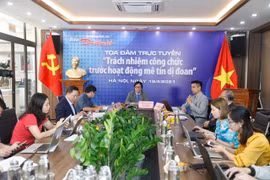 Tọa đàm về “Trách nhiệm công chức trước hoạt động mê tín dị đoan”