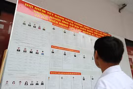 Ngày 3/5, công bố danh sách chính thức các ứng cử viên đại biểu Quốc hội