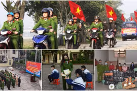 Từ 15/12, Công an Nghệ An ra quân đảm bảo ANTT trước, trong và sau Tết Nguyên đán
