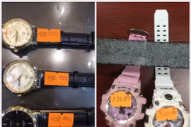 Bán đồng hồ CASIO giả giá 300.000 đồng, chủ hàng tại Bắc Ninh bị phạt 27,5 triệu đồng
