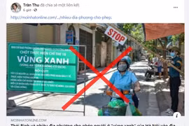Thông tin tỉnh Thái Bình cho người từ “vùng xanh” vào địa bàn là sai sự thật