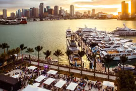 Miami và bí quyết khai thác thế mạnh BĐS nhờ bến siêu du thuyền
