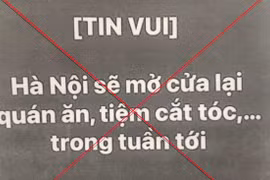 Hà Nội: Đề xuất phạt 7,5 triệu đồng với người tung tin thất thiệt về phòng, chống dịch