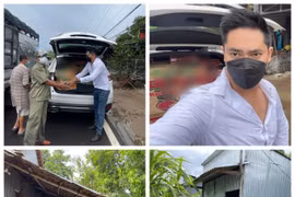 Diễn viên Minh Luân, Lê Minh Thành tham gia chống dịch tại quê nhà