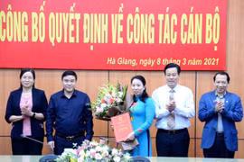Bổ nhiệm bà Hoàng Thị Hằng giữ chức vụ Giám đốc Đài PT-TH Hà Giang