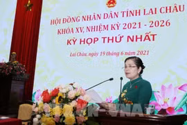 Bà Giàng Páo Mỷ tái đắc cử Chủ tịch HĐND tỉnh Lai Châu