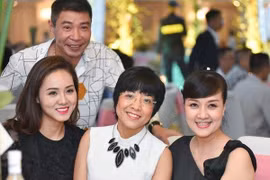 Bị nghi diễn thân thiết "lố" với MC Thảo Vân, vợ mới của Công Lý lên tiếng