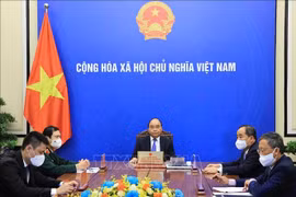 Chủ tịch nước Nguyễn Xuân Phúc điện đàm chúc mừng Tổng Thư Ký Liên hợp quốc Antonio Guterres