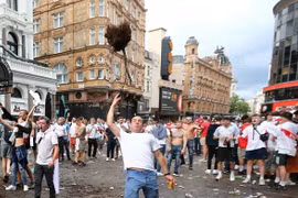 86 người bị bắt, 19 sĩ quan cảnh sát bị thương sau trận chung kết Euro 2021
