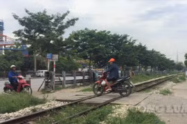 Tới năm 2025, xử lý dứt điểm lối đi tự mở qua đường sắt
