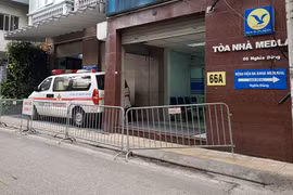 Hà Nội: Quận Ba Đình thiết lập vùng cách ly y tế tại Bệnh viện Medlatec