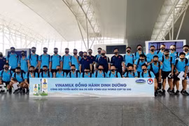 Vinamilk đồng hành cùng đội tuyển quốc gia tại vòng loại Worldcup 2022