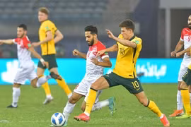 Jordan 0-1 trước Australia ở vòng loại World Cup 2022