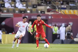Việt Nam 0-2 UAE (hiệp 1) ở lượt đấu cuối bảng G vòng loại thứ 2 World Cup 2022