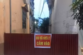 Vĩnh Phúc: Cách ly xã hội phường Hùng Vương, thành phố Phúc Yên