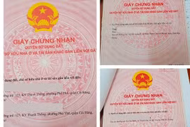 Bắt nhóm đối tượng chuyên tráo sổ đỏ giả lấy sổ thật để lừa đảo