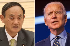 Khí hậu là chủ đề ông Suga lựa chọn đối thoại cấp cao lần đầu với ông Biden