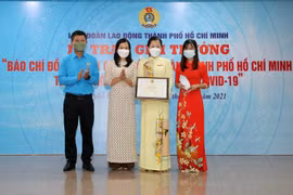18 tác phẩm xuất sắc được trao giải “Báo chí đồng hành cùng Công đoàn TP HCM phòng, chống đại dịch Covid-19”