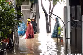 Hà Tĩnh: Mưa lớn kéo dài gây ngập cục bộ tại huyện Kỳ Anh