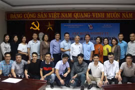 Tập huấn nghiệp vụ về kỹ năng làm đồ họa cho báo điện tử