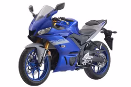 Yamaha R25 2021 tại Malaysia được bổ sung thêm màu và thay tem