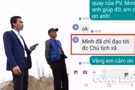 Tiền Hải (Thái Bình): Chủ tịch huyện chỉ đạo, xã và nhà thầu bất tuân theo?