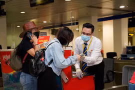 Vietjet thông báo về việc khai báo y tế trước chuyến bay tại website http://tokhaiyte.vn