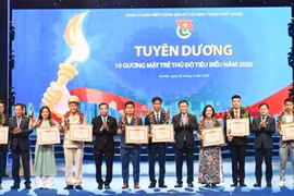 Hà Nội: Tuyên dương 10 Gương mặt trẻ Thủ đô tiêu biểu năm 2020